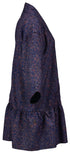 Peacock Flounce Hem Kimono